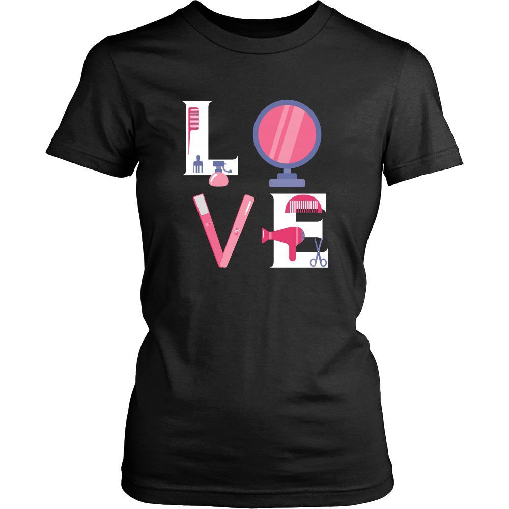 Hairstylist - Love - Hairstylist - Proffesion/Job Shirt-T-shirt-Teelime | shirts-hoodies-mugs