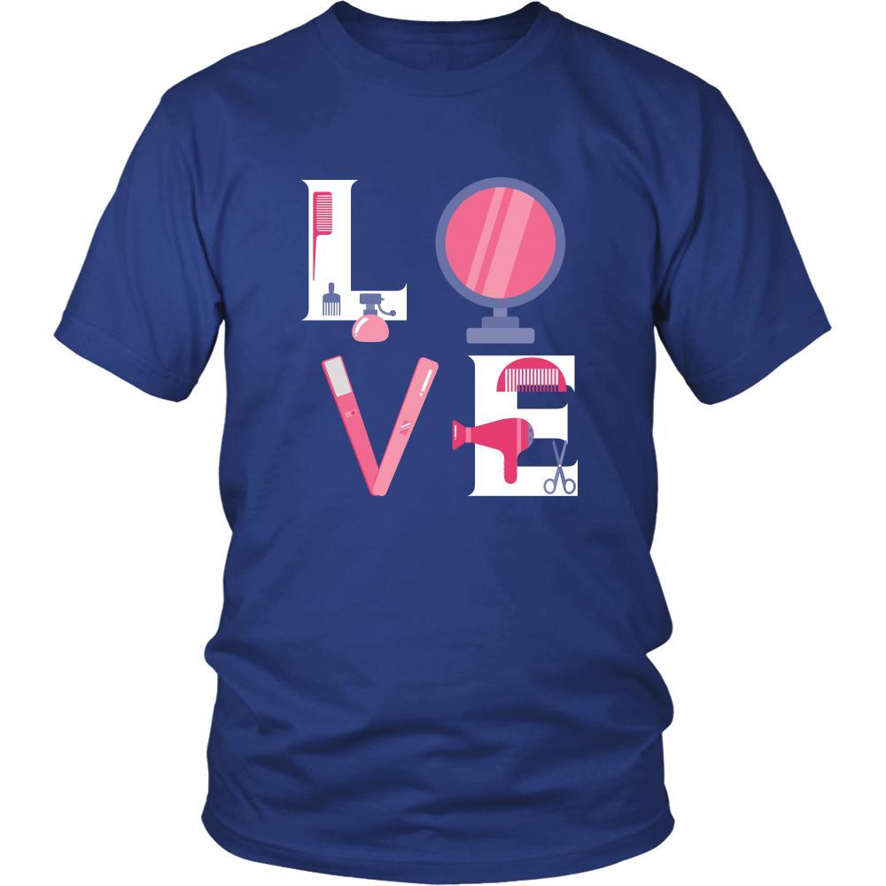 Hairstylist - Love - Hairstylist - Proffesion/Job Shirt-T-shirt-Teelime | shirts-hoodies-mugs