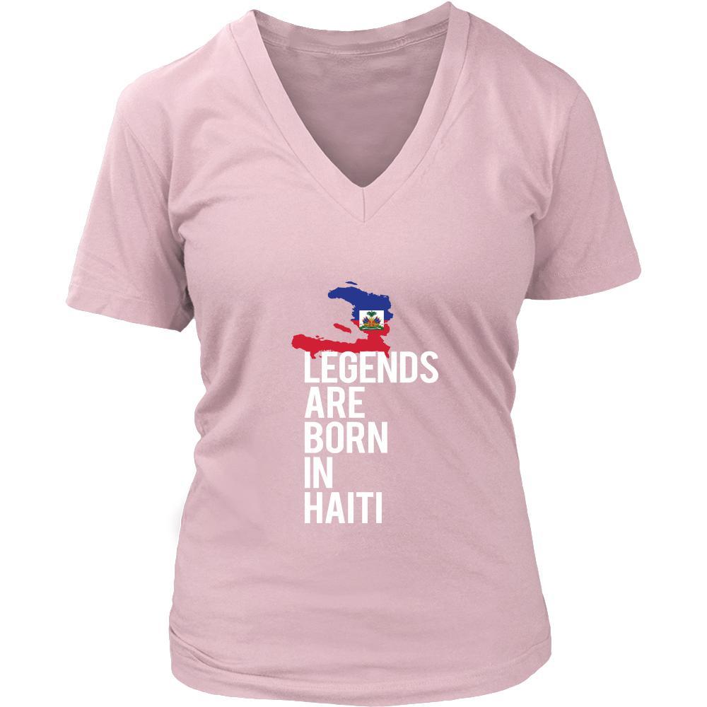 Haiti Shirt - Legends are born in Haiti - National Heritage Gift-T-shirt-Teelime | shirts-hoodies-mugs