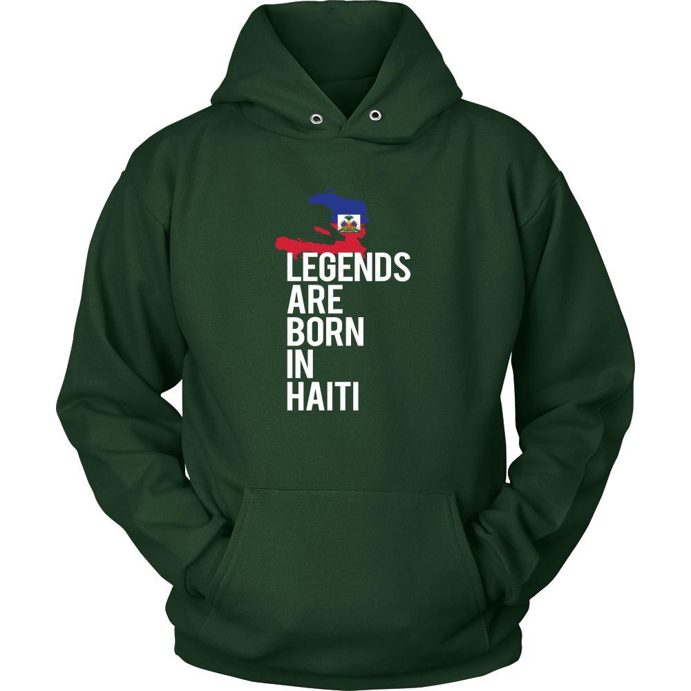 Haiti Shirt - Legends are born in Haiti - National Heritage Gift-T-shirt-Teelime | shirts-hoodies-mugs