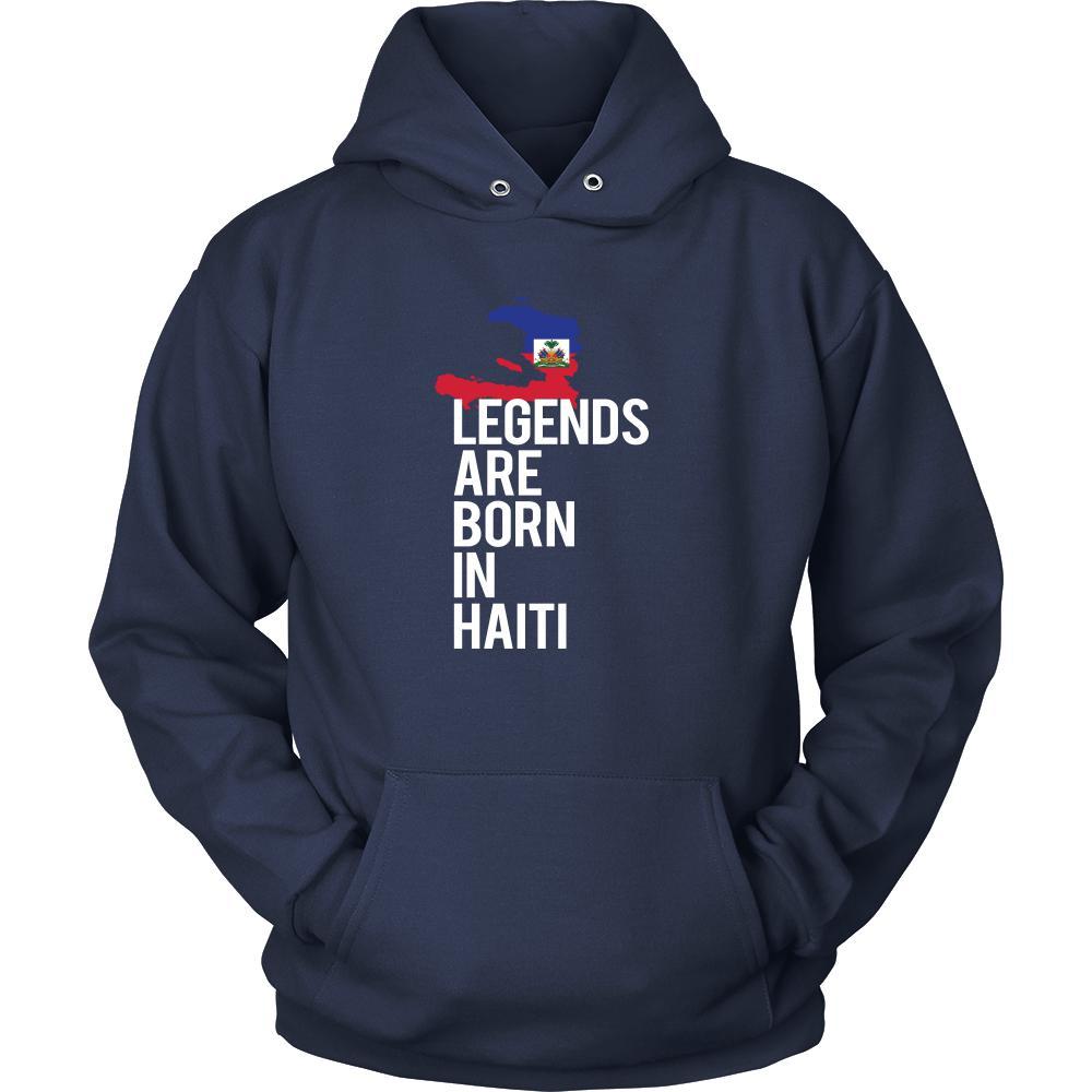 Haiti Shirt - Legends are born in Haiti - National Heritage Gift-T-shirt-Teelime | shirts-hoodies-mugs