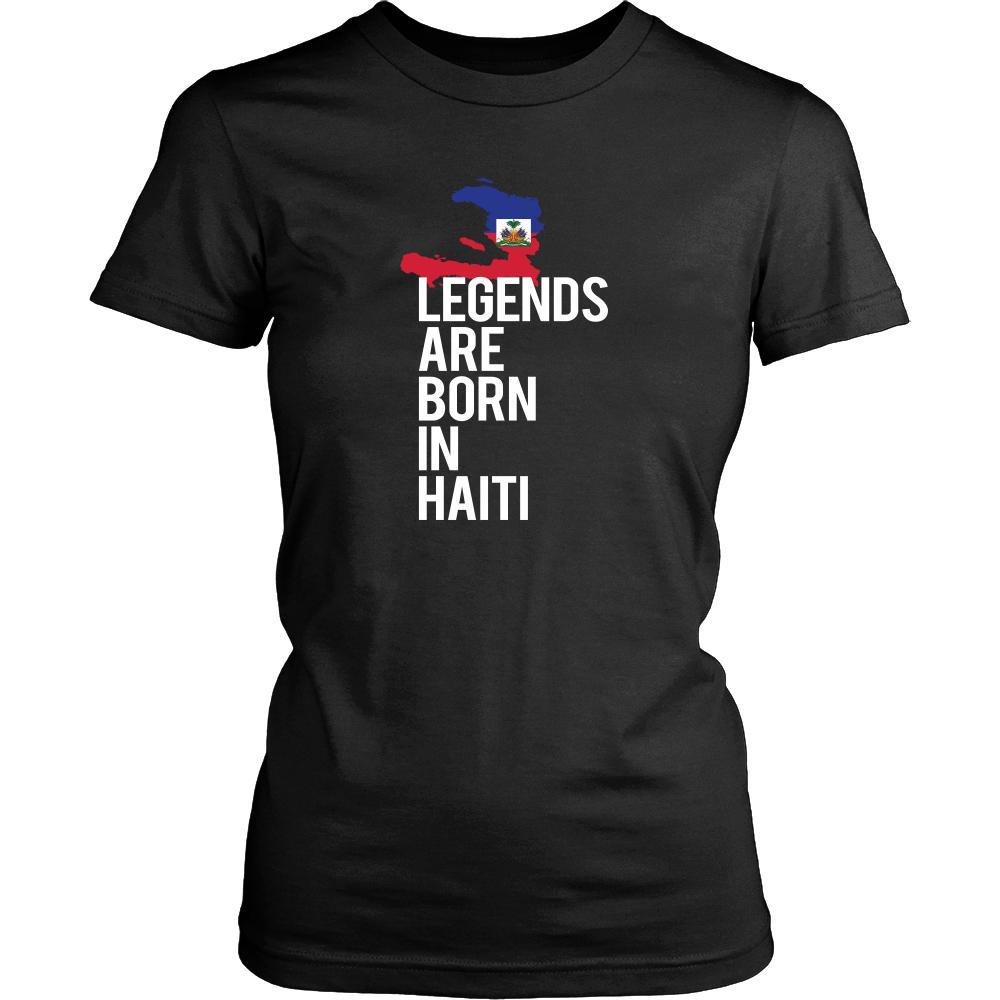 Haiti Shirt - Legends are born in Haiti - National Heritage Gift-T-shirt-Teelime | shirts-hoodies-mugs