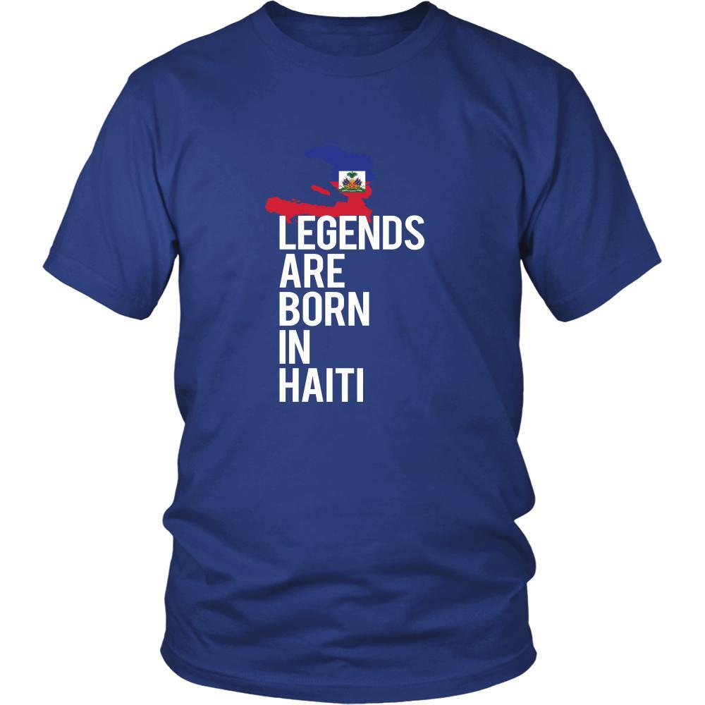 Haiti Shirt - Legends are born in Haiti - National Heritage Gift-T-shirt-Teelime | shirts-hoodies-mugs
