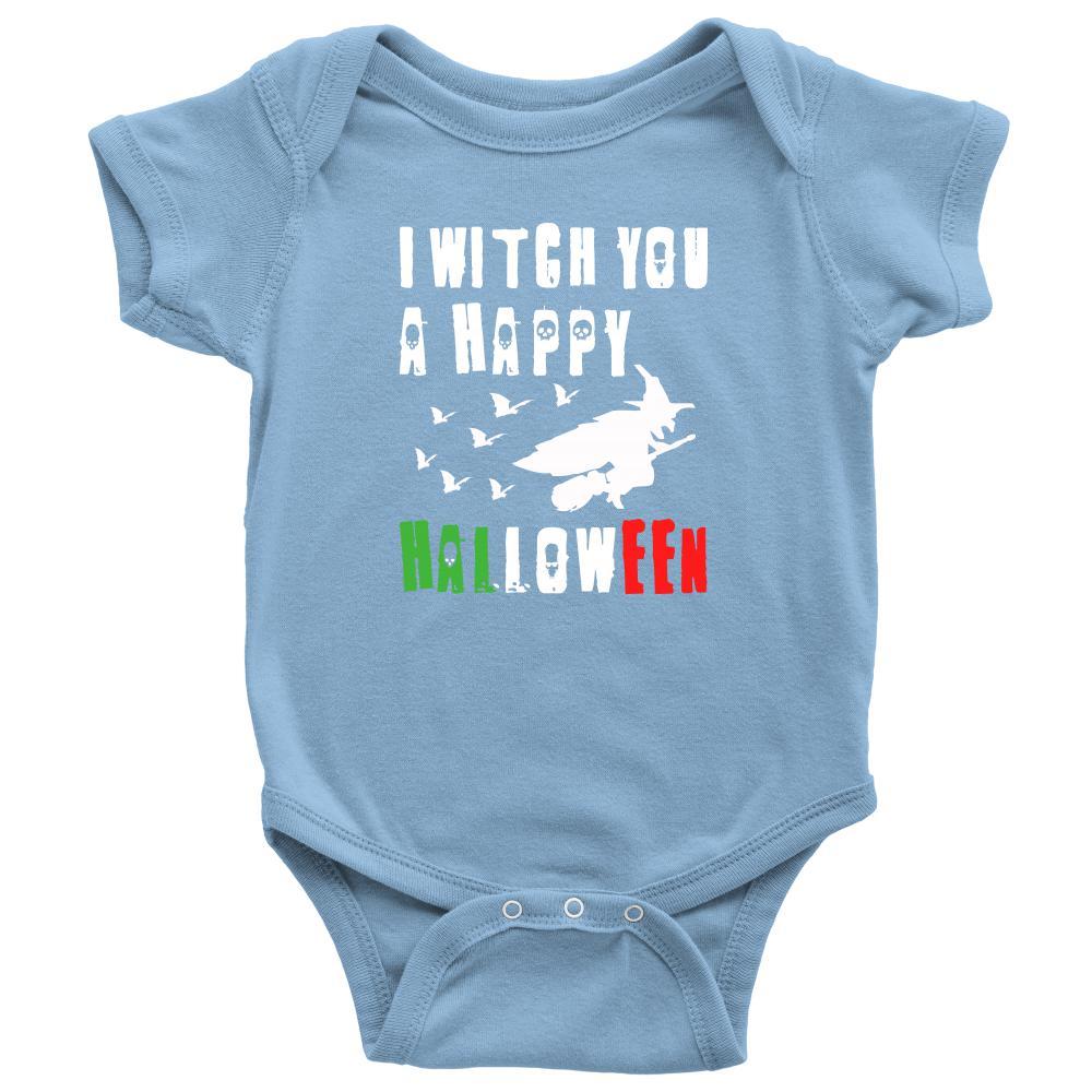 Halloween Kids Shirt-I Witch You a Happy Halloween-T-shirt-Teelime | shirts-hoodies-mugs