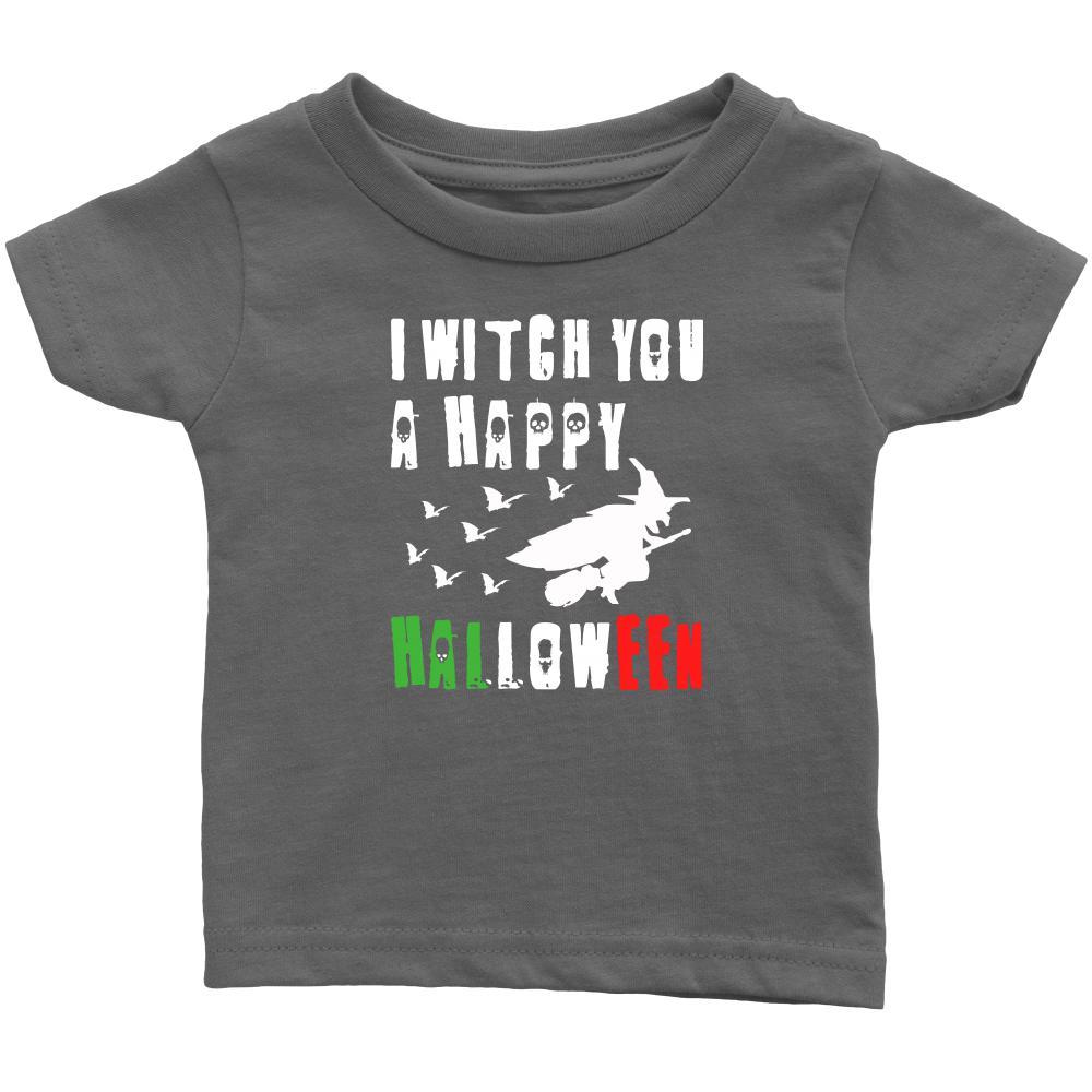 Halloween Kids Shirt-I Witch You a Happy Halloween-T-shirt-Teelime | shirts-hoodies-mugs