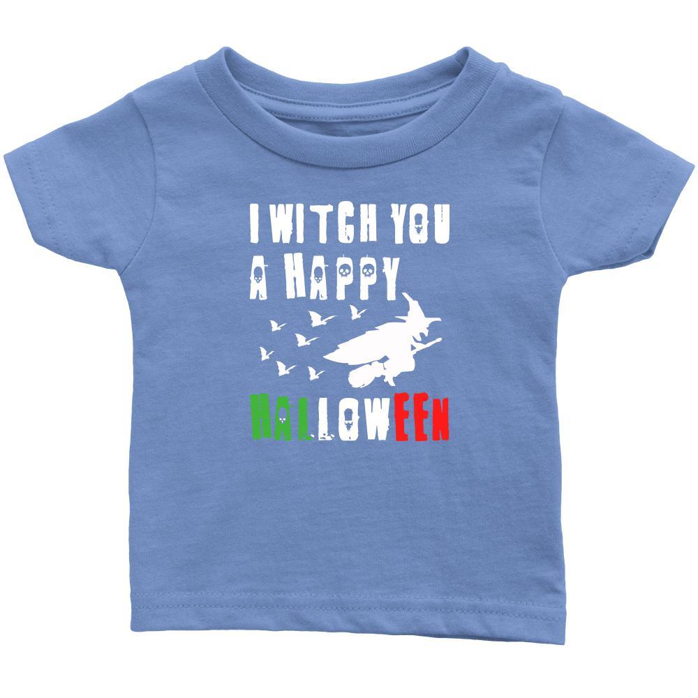 Halloween Kids Shirt-I Witch You a Happy Halloween-T-shirt-Teelime | shirts-hoodies-mugs
