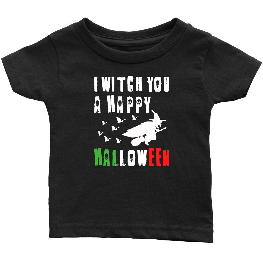 Halloween Kids Shirt-I Witch You a Happy Halloween-T-shirt-Teelime | shirts-hoodies-mugs
