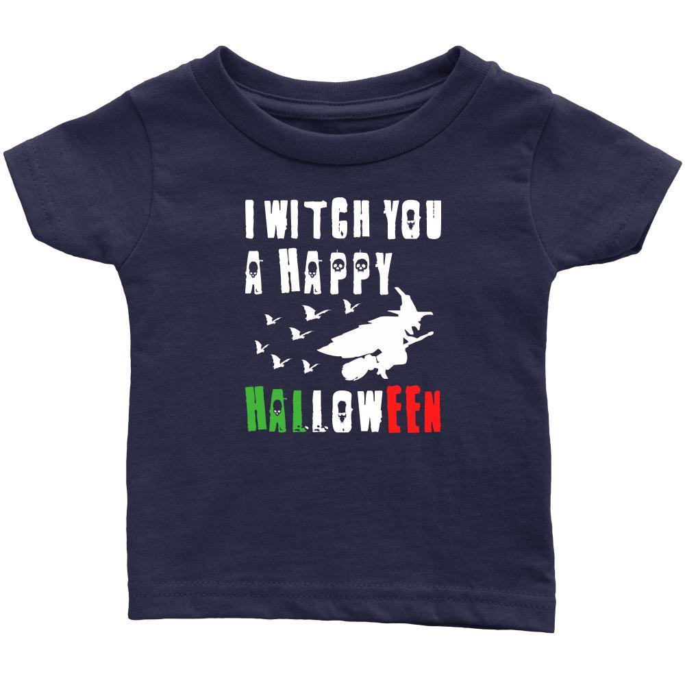 Halloween Kids Shirt-I Witch You a Happy Halloween-T-shirt-Teelime | shirts-hoodies-mugs