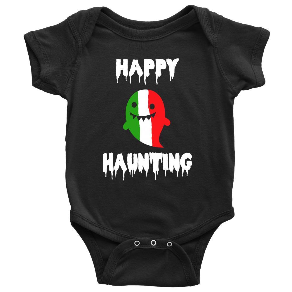 Halloween Kids Shirt-Italian Ghost - Happy Haunting-T-shirt-Teelime | shirts-hoodies-mugs