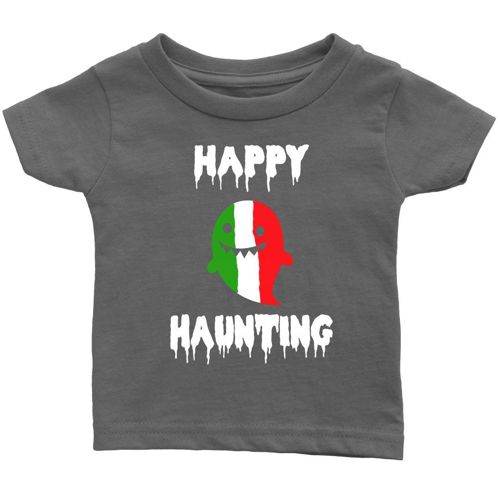 Halloween Kids Shirt-Italian Ghost - Happy Haunting-T-shirt-Teelime | shirts-hoodies-mugs