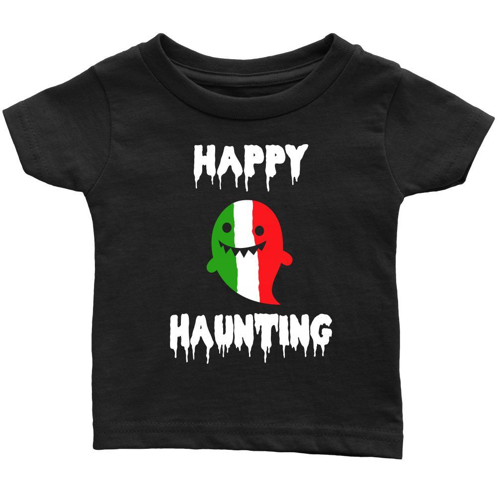 Halloween Kids Shirt-Italian Ghost - Happy Haunting-T-shirt-Teelime | shirts-hoodies-mugs