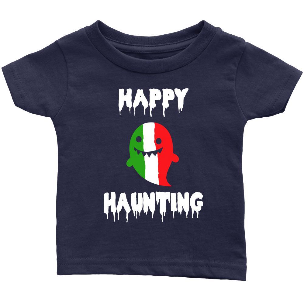 Halloween Kids Shirt-Italian Ghost - Happy Haunting-T-shirt-Teelime | shirts-hoodies-mugs