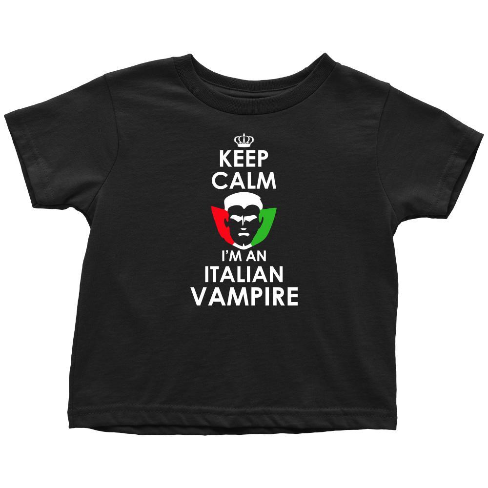 Halloween Kids Shirt - Keep Calm, I'm an Italian Vampire-T-shirt-Teelime | shirts-hoodies-mugs