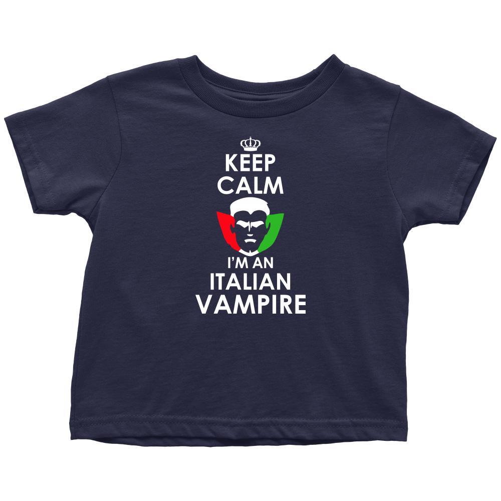 Halloween Kids Shirt - Keep Calm, I'm an Italian Vampire-T-shirt-Teelime | shirts-hoodies-mugs