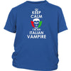 Halloween Kids Shirt - Keep Calm, I'm an Italian Vampire-T-shirt-Teelime | shirts-hoodies-mugs