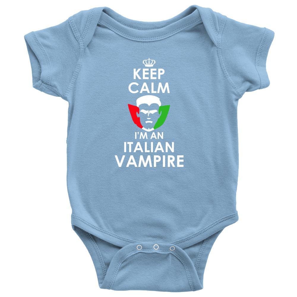 Halloween Kids Shirt - Keep Calm, I'm an Italian Vampire-T-shirt-Teelime | shirts-hoodies-mugs