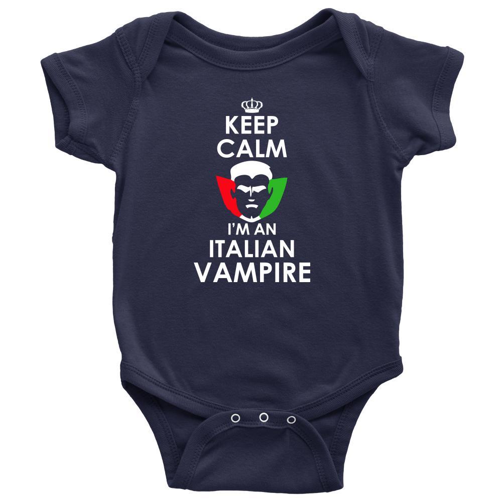Halloween Kids Shirt - Keep Calm, I'm an Italian Vampire-T-shirt-Teelime | shirts-hoodies-mugs