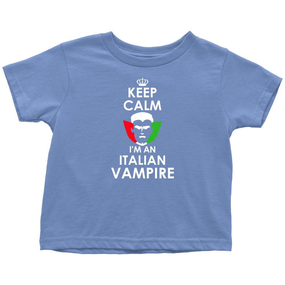 Halloween Kids Shirt - Keep Calm, I'm an Italian Vampire-T-shirt-Teelime | shirts-hoodies-mugs
