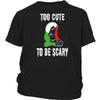 Halloween Kids Shirt-Too cute to be Scary - Italian Lady-T-shirt-Teelime | shirts-hoodies-mugs