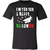 Halloween Shirt-I Witch You a Happy Halloween-T-shirt-Teelime | shirts-hoodies-mugs