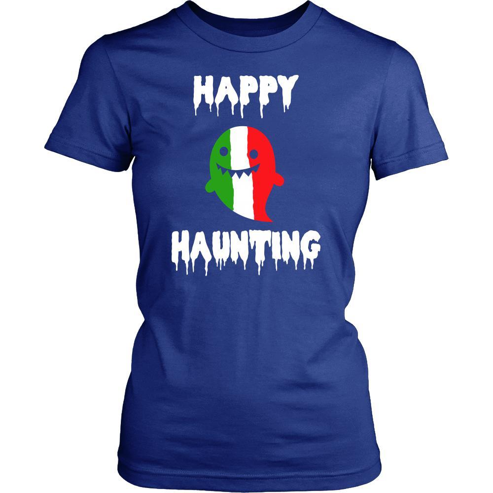 Halloween Shirt-Italian Ghost - Happy Haunting-T-shirt-Teelime | shirts-hoodies-mugs