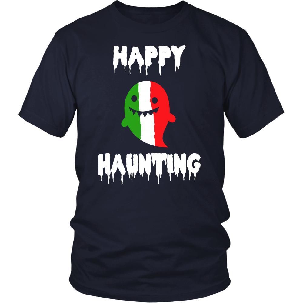 Halloween Shirt-Italian Ghost - Happy Haunting-T-shirt-Teelime | shirts-hoodies-mugs