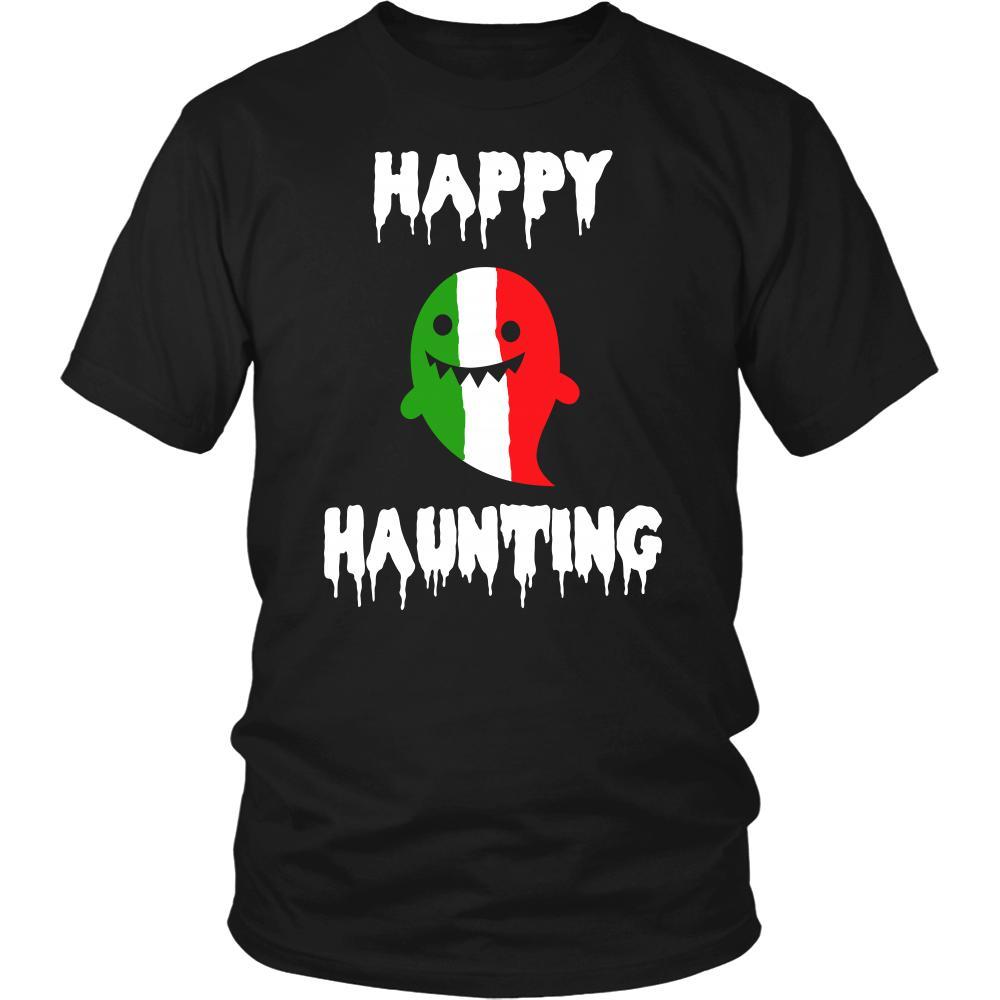 Halloween Shirt-Italian Ghost - Happy Haunting-T-shirt-Teelime | shirts-hoodies-mugs