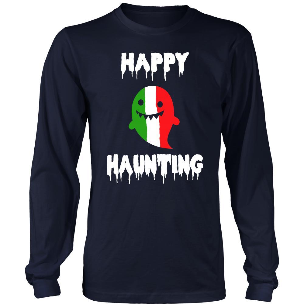Halloween Shirt-Italian Ghost - Happy Haunting-T-shirt-Teelime | shirts-hoodies-mugs