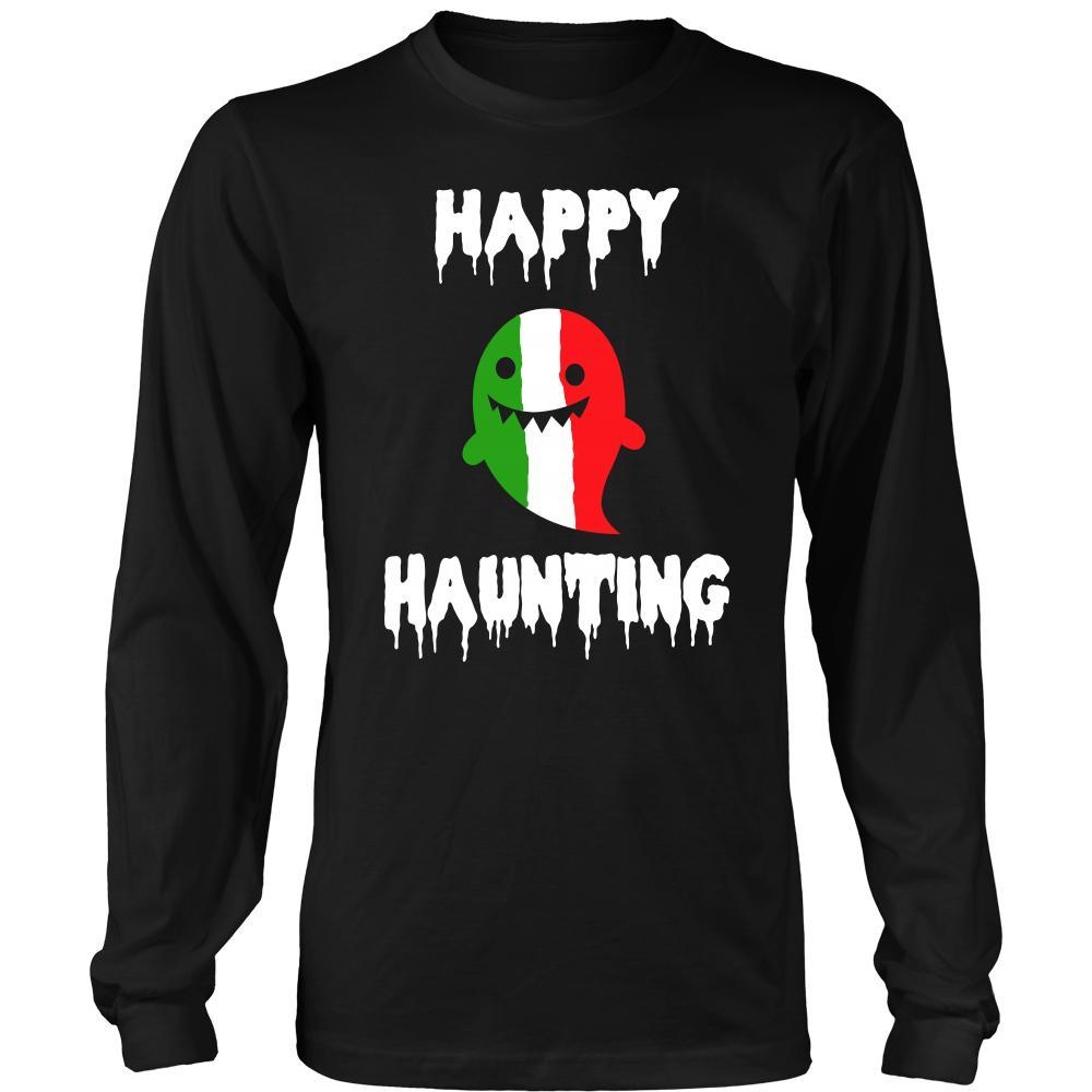 Halloween Shirt-Italian Ghost - Happy Haunting-T-shirt-Teelime | shirts-hoodies-mugs