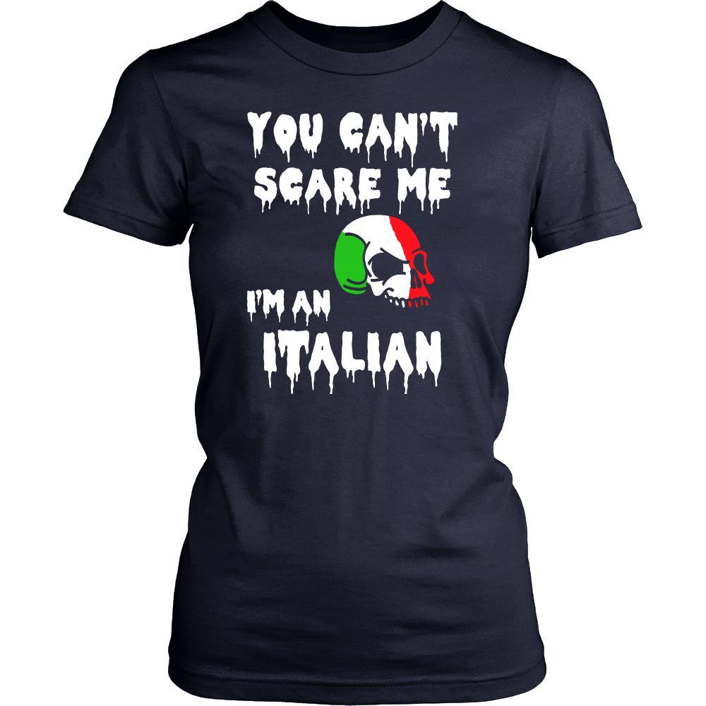 Halloween Shirt - You Can't Scare me, I'm an Italian-T-shirt-Teelime | shirts-hoodies-mugs
