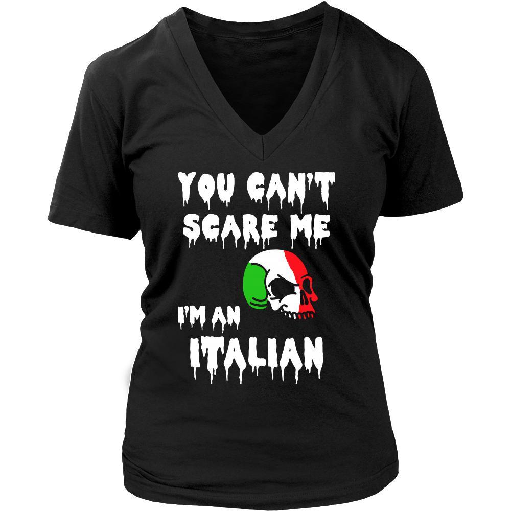 Halloween Shirt - You Can't Scare me, I'm an Italian-T-shirt-Teelime | shirts-hoodies-mugs
