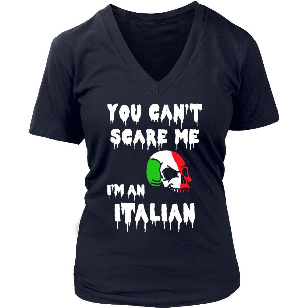 Halloween Shirt - You Can't Scare me, I'm an Italian-T-shirt-Teelime | shirts-hoodies-mugs