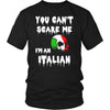 Halloween Shirt - You Can't Scare me, I'm an Italian-T-shirt-Teelime | shirts-hoodies-mugs