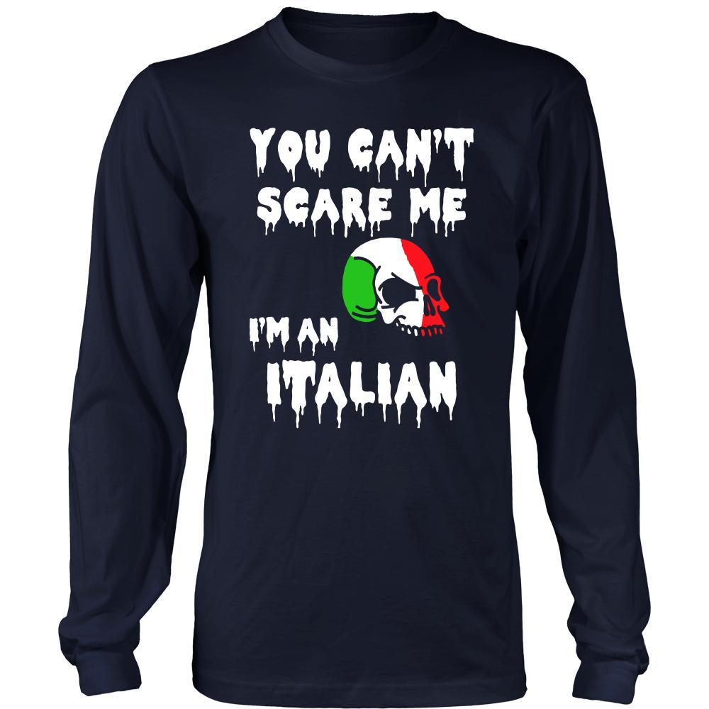 Halloween Shirt - You Can't Scare me, I'm an Italian-T-shirt-Teelime | shirts-hoodies-mugs