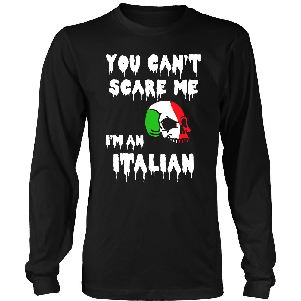 Halloween Shirt - You Can't Scare me, I'm an Italian-T-shirt-Teelime | shirts-hoodies-mugs