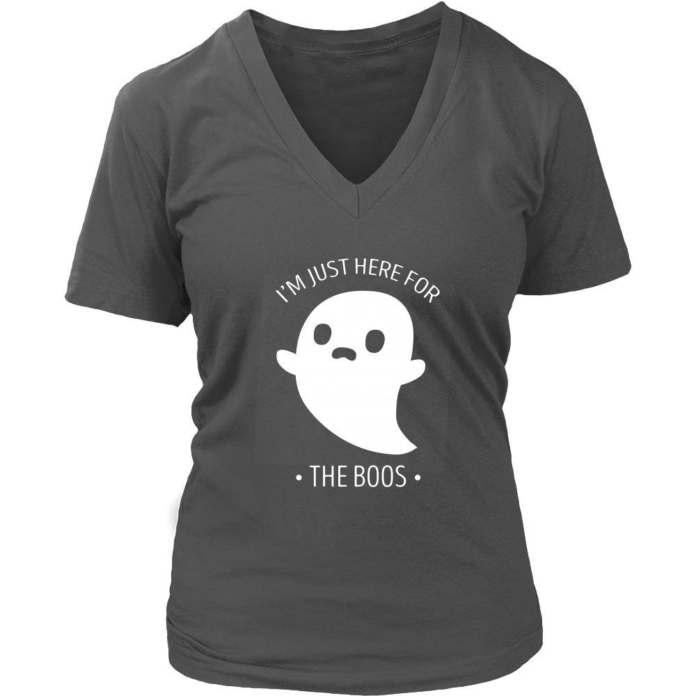 Halloween T Shirt - I'm Just Here For the Boos-T-shirt-Teelime | shirts-hoodies-mugs