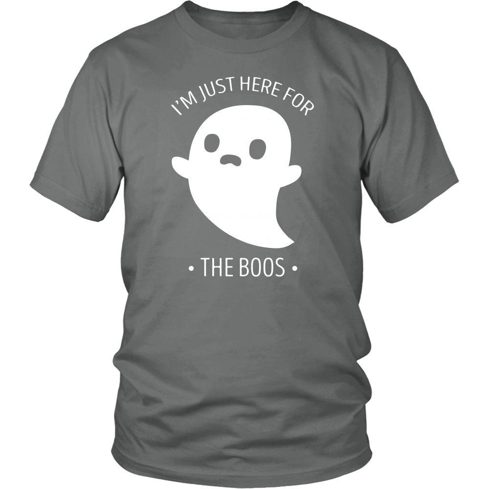 Halloween T Shirt - I'm Just Here For the Boos-T-shirt-Teelime | shirts-hoodies-mugs