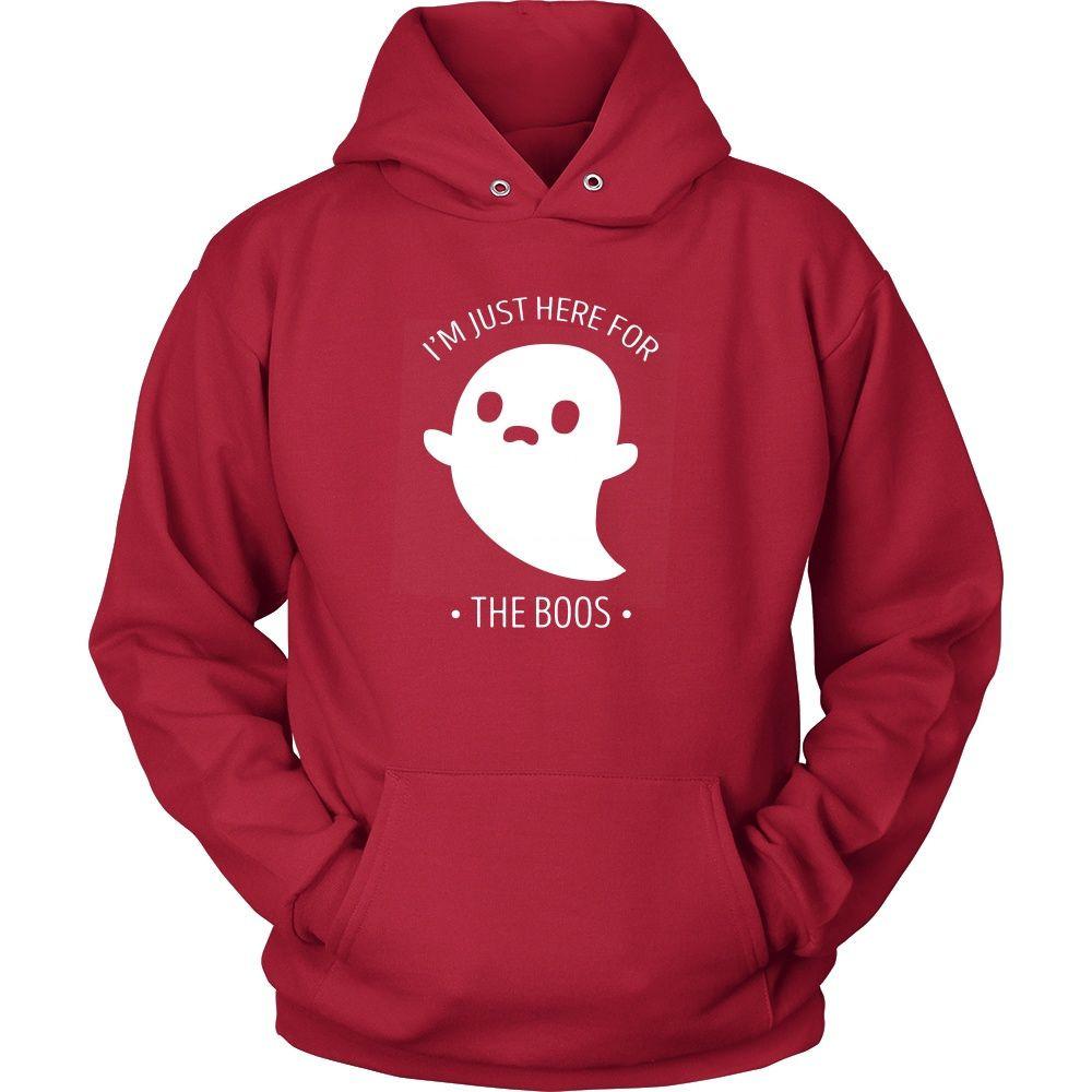 Halloween T Shirt - I'm Just Here For the Boos-T-shirt-Teelime | shirts-hoodies-mugs