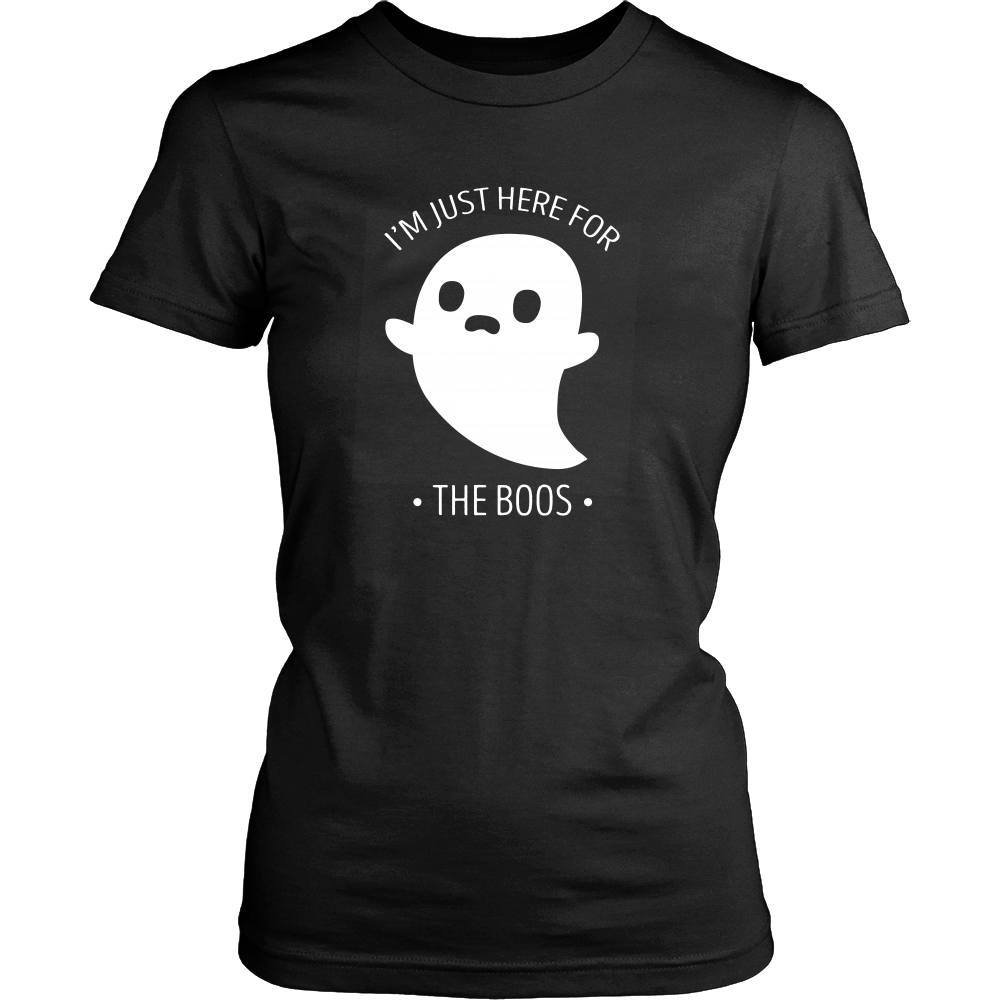 Halloween T Shirt - I'm Just Here For the Boos - Teelime | Unique t-shirts