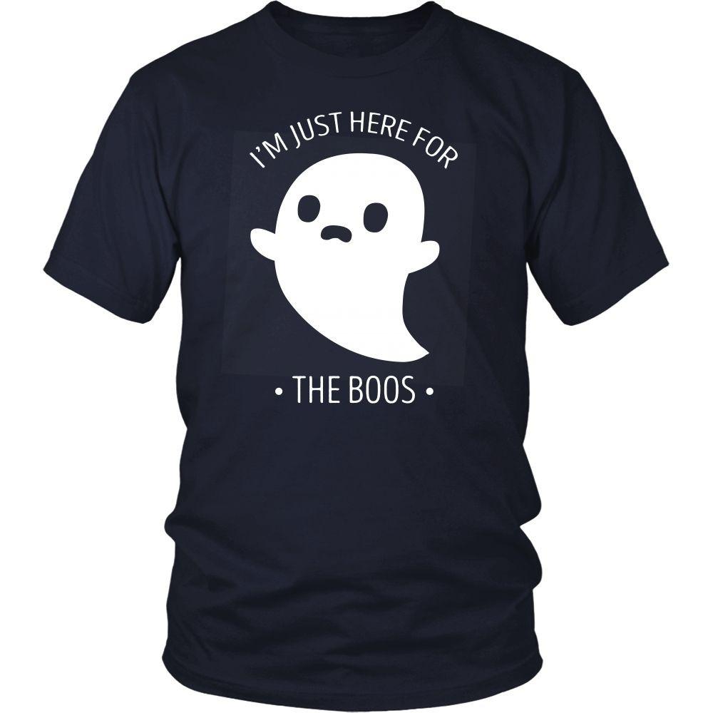 Halloween T Shirt - I'm Just Here For the Boos-T-shirt-Teelime | shirts-hoodies-mugs