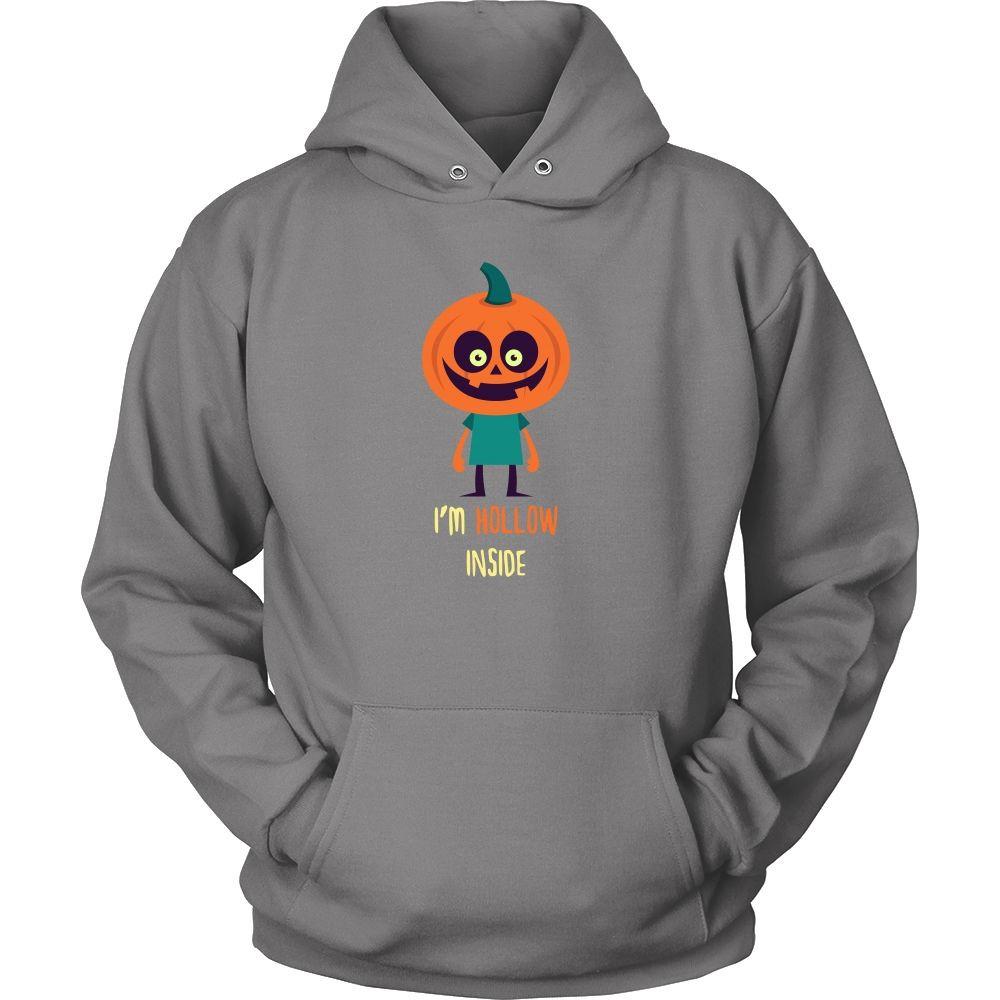 Halloween T Shirt - Pumpkin I'm Hollow Inside-T-shirt-Teelime | shirts-hoodies-mugs