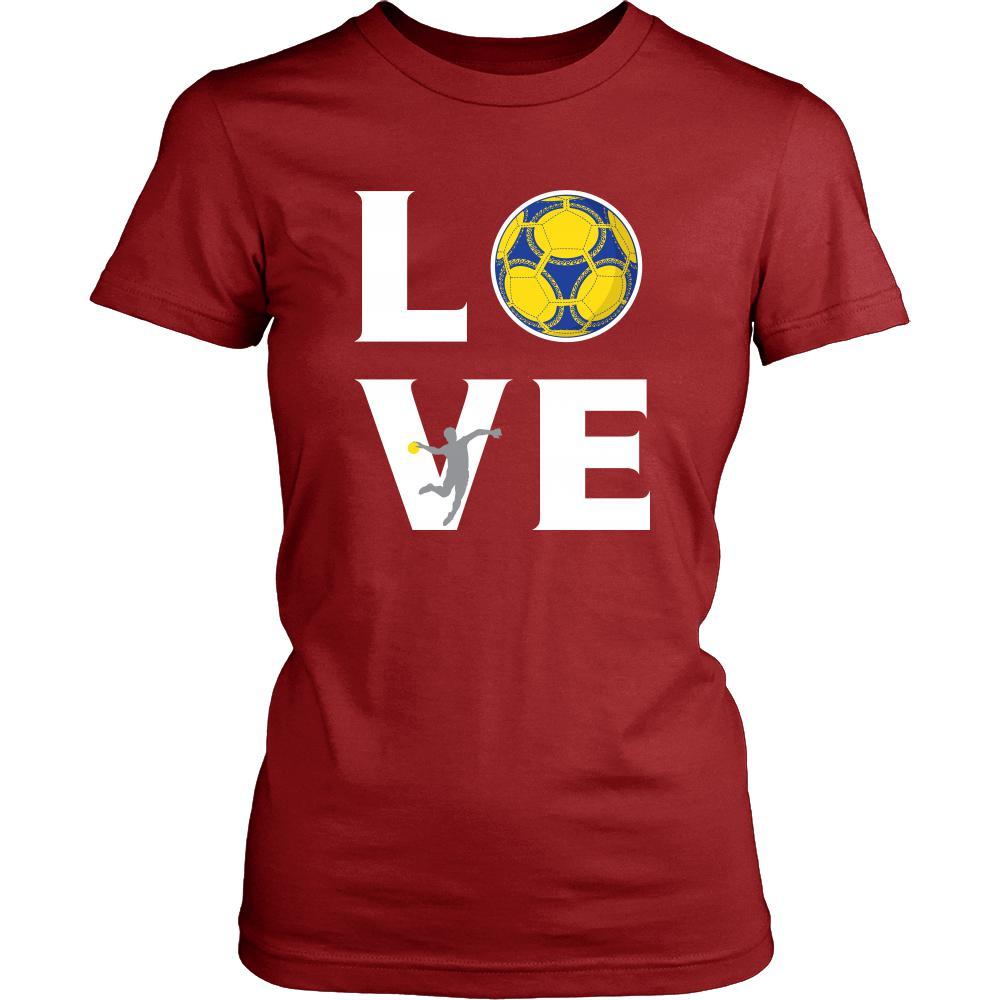 Handball - LOVE Handball - Sport Player Shirt-T-shirt-Teelime | shirts-hoodies-mugs
