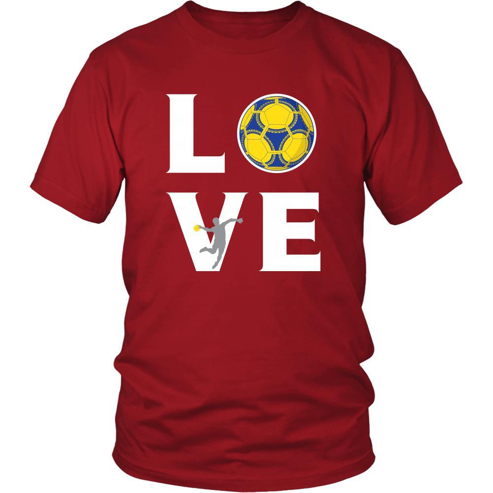 Handball - LOVE Handball - Sport Player Shirt-T-shirt-Teelime | shirts-hoodies-mugs