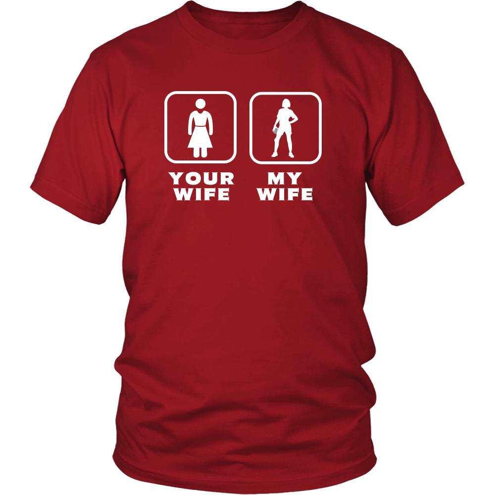 Handball Player - Your wife My wife - Father's Day Sport Shirt-T-shirt-Teelime | shirts-hoodies-mugs