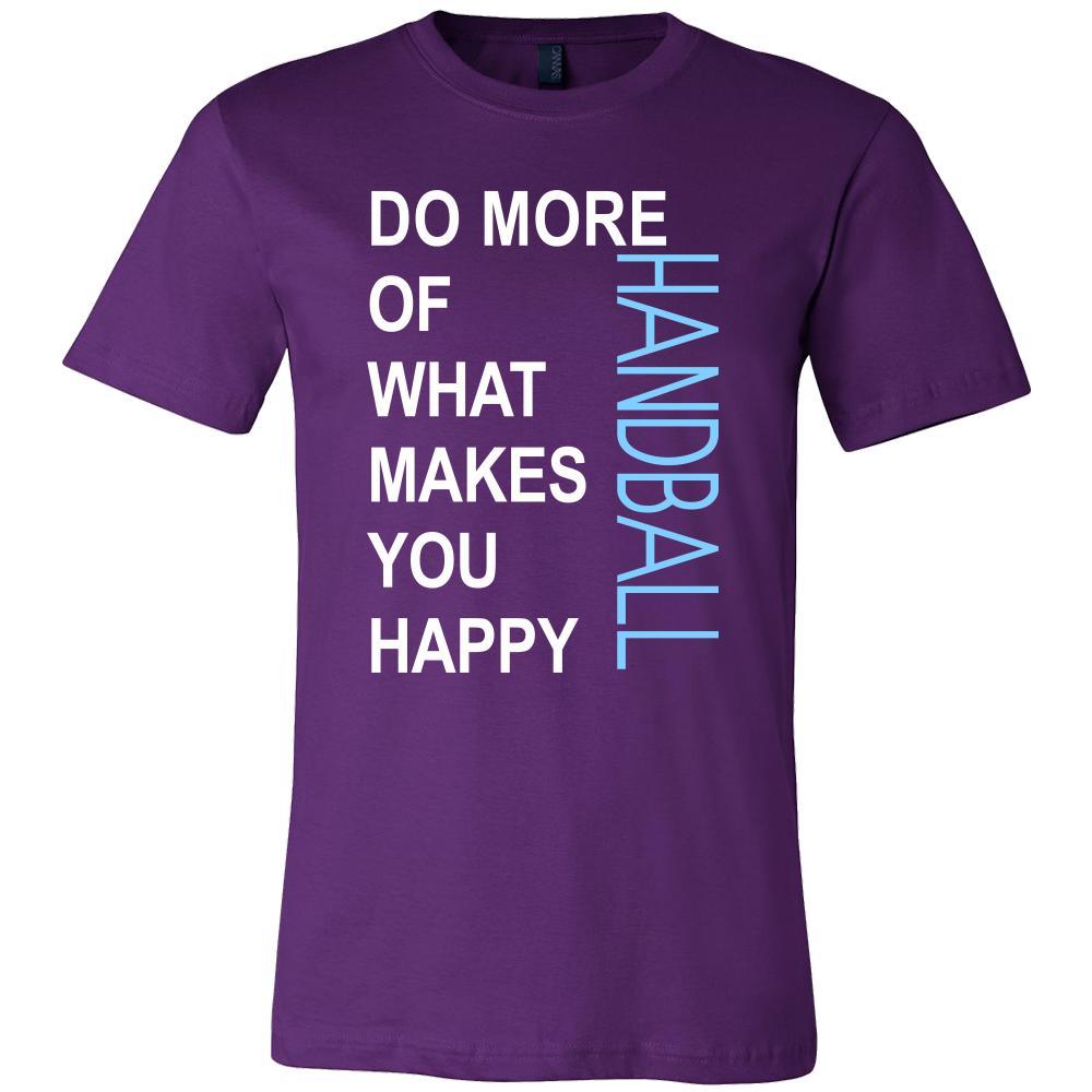 Handball Shirt - Do more of what makes you happy Handball- Sport Gift-T-shirt-Teelime | shirts-hoodies-mugs