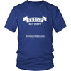 Happy President's Day - " Trust, but Verify - Ronald Reagan " - original custom made t-shirts.-T-shirt-Teelime | shirts-hoodies-mugs