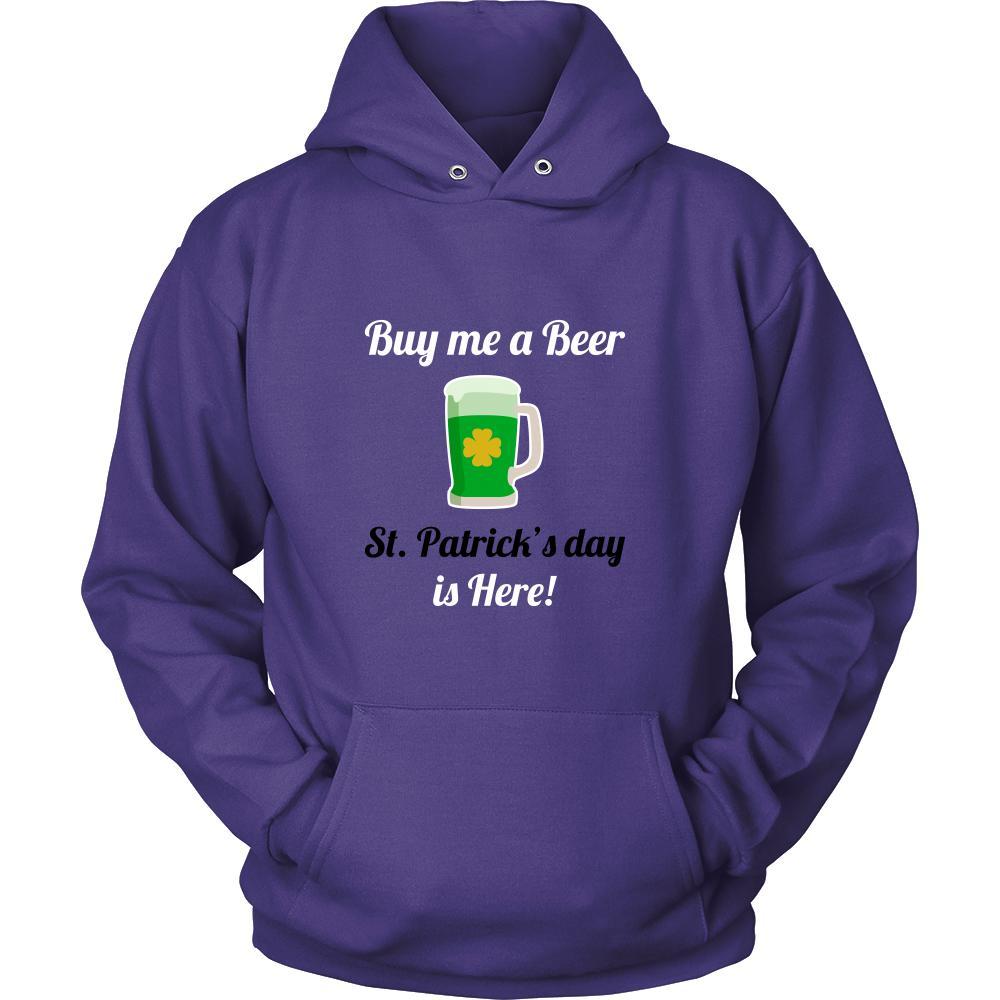 Happy Saint Patrick s Day Buy me a Beer custom made funny t sh Teelime Unique t shirts