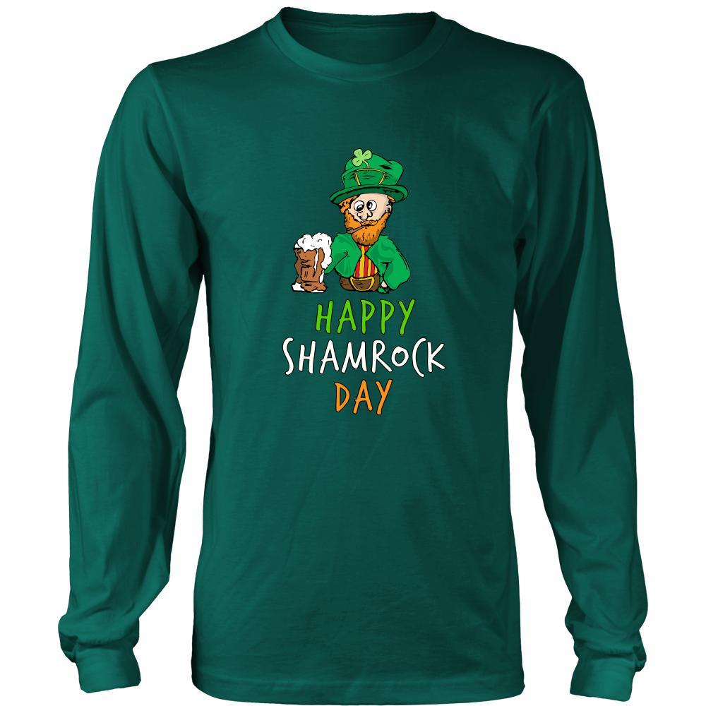 Happy Saint Patrick's Day - " Drunk Leprechaun " - custom made funny sweatshirts,hoodies, long sleeve shirts.-T-shirt-Teelime | shirts-hoodies-mugs