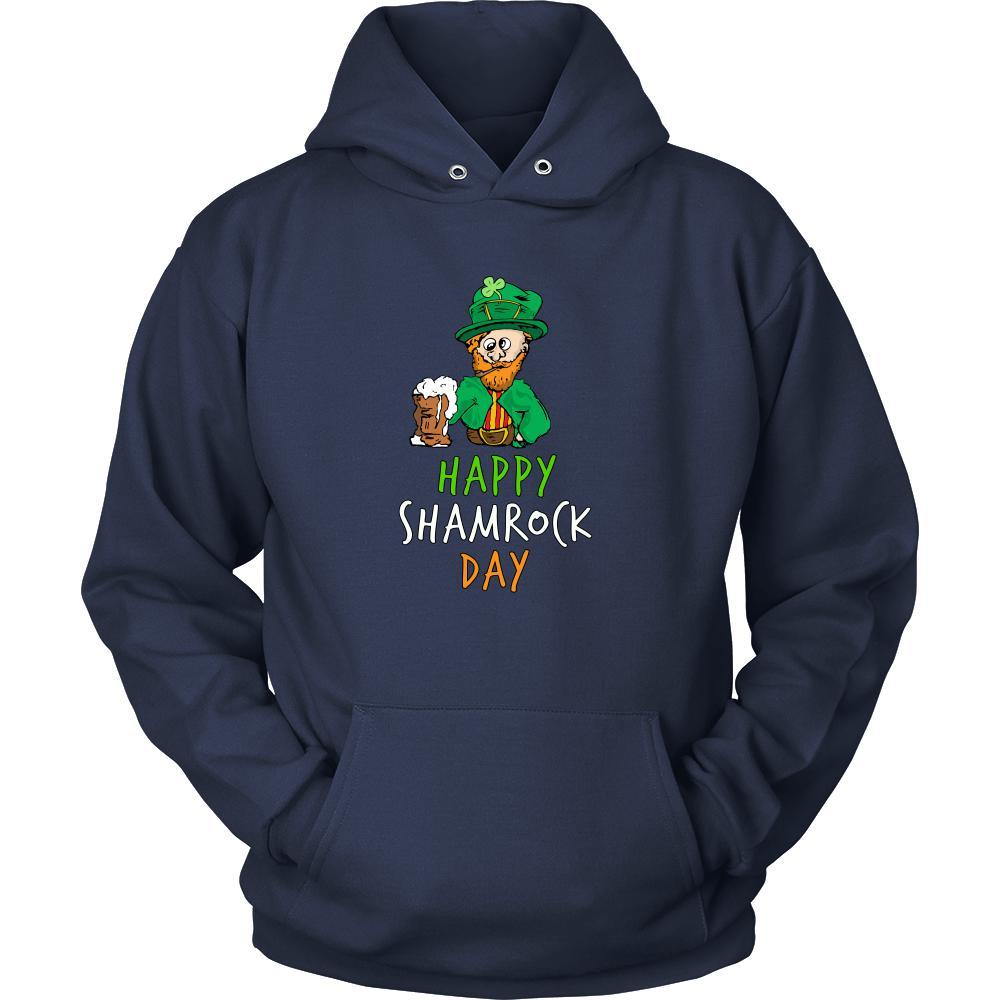 Happy Saint Patrick's Day - " Drunk Leprechaun " - custom made funny sweatshirts,hoodies, long sleeve shirts.-T-shirt-Teelime | shirts-hoodies-mugs