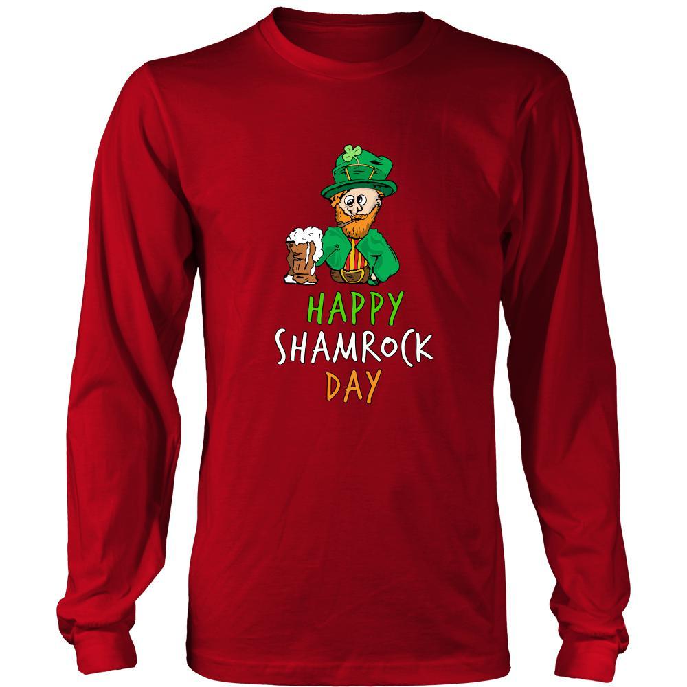 Happy Saint Patrick's Day - " Drunk Leprechaun " - custom made funny sweatshirts,hoodies, long sleeve shirts.-T-shirt-Teelime | shirts-hoodies-mugs